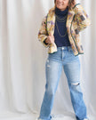 The Mayberry Patchwork Crop Jacket