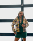 The Mayberry Patchwork Crop Jacket