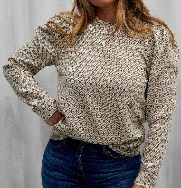 The McEvoy Puff Sleeve Sweater