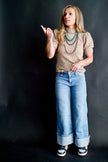 The Anderson Mock Neck Top