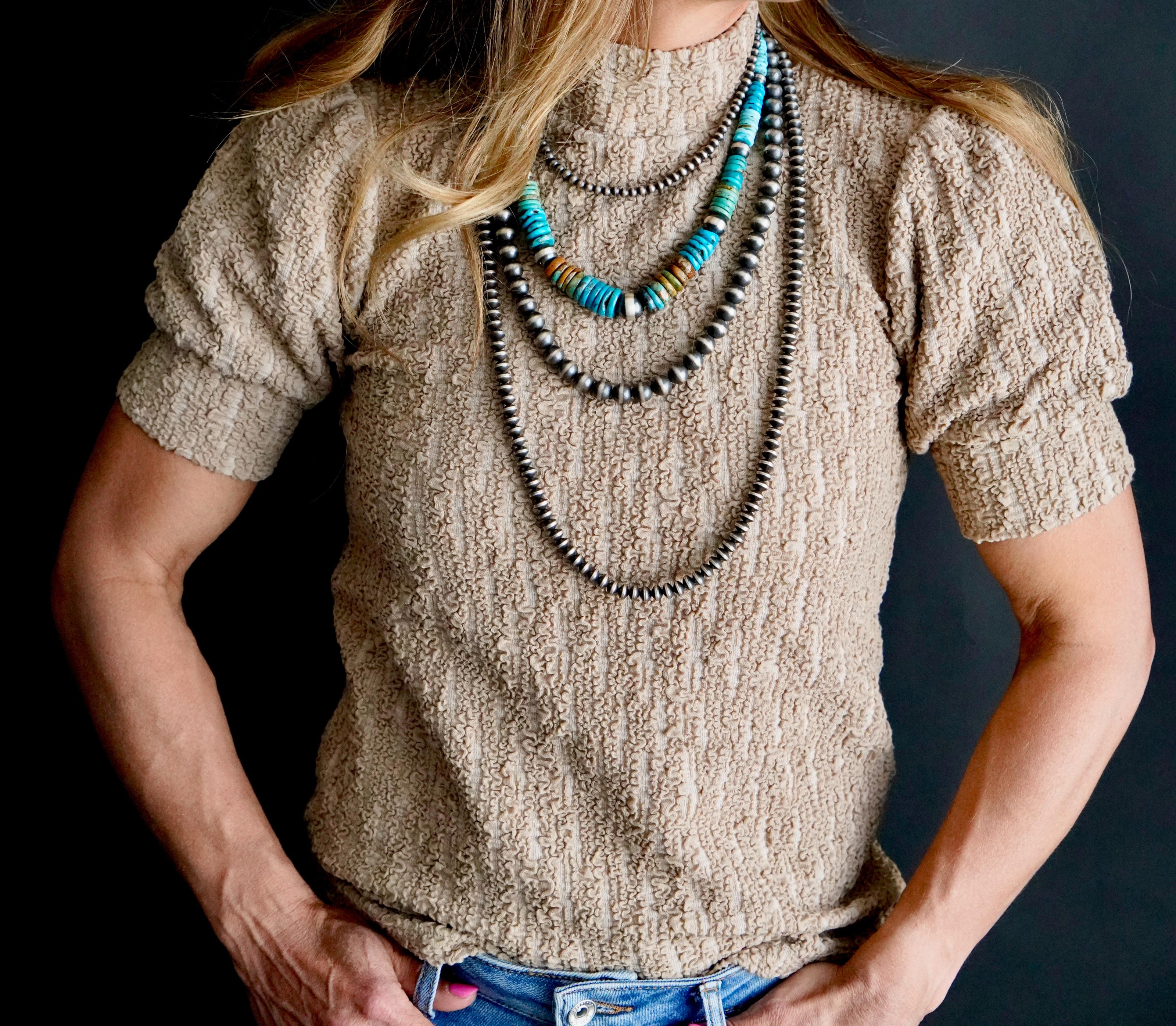 The Anderson Mock Neck Top