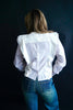 The Cromwell Striped Poplin Blouse