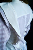 The Cromwell Striped Poplin Blouse