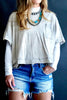 The James High Rise Distressed Short