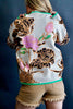 The Amorita Floral Mock Neck