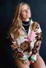 The Amorita Floral Mock Neck