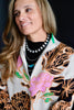 The Amorita Floral Mock Neck