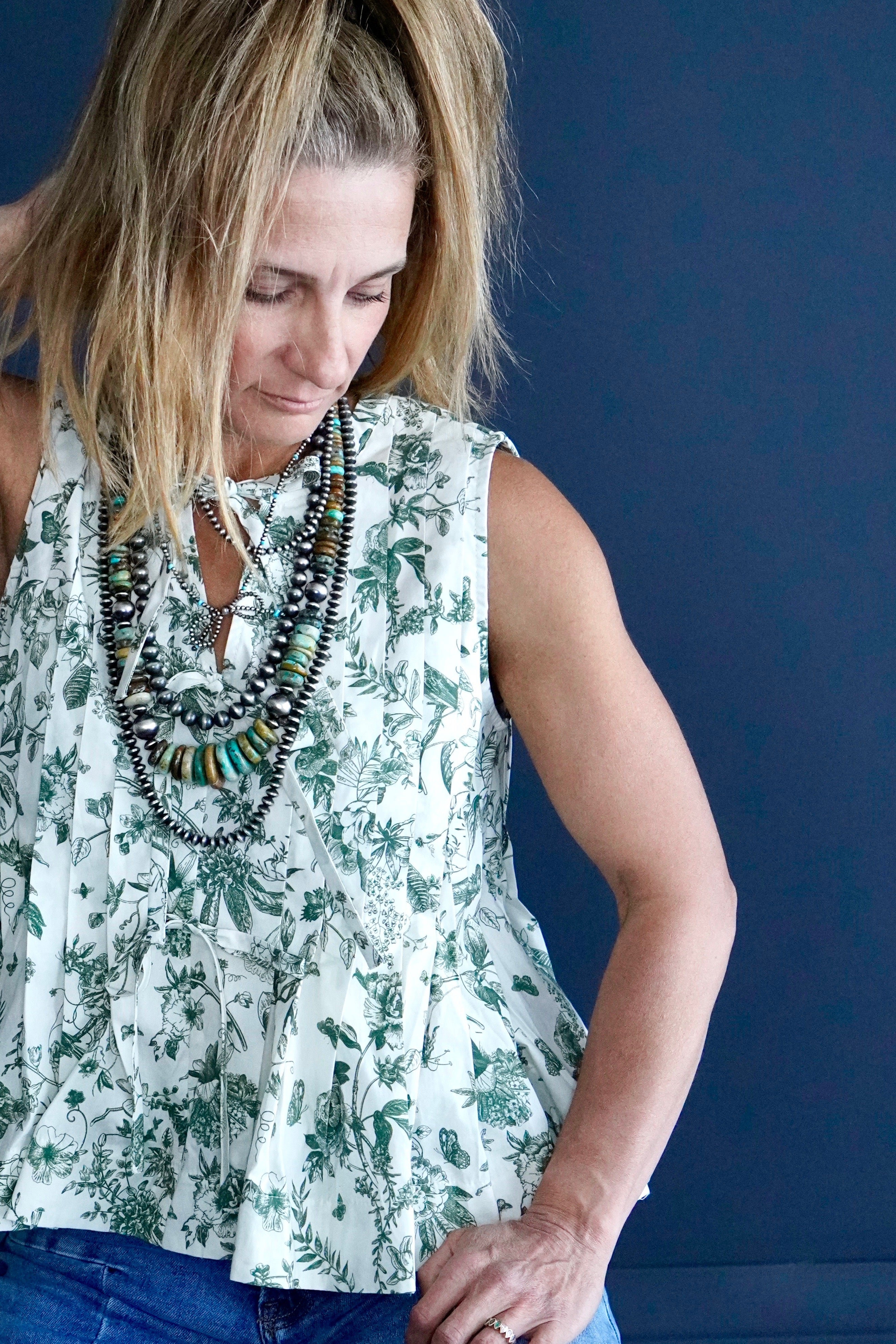 The Camille Sleeveless Blouse