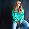 The Little Edie Textured Button Down