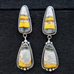The Denali Bumblbee Dangles by Navajo Artist M. Silver