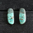 The Pranka Abstract Studs | Green Kingman |