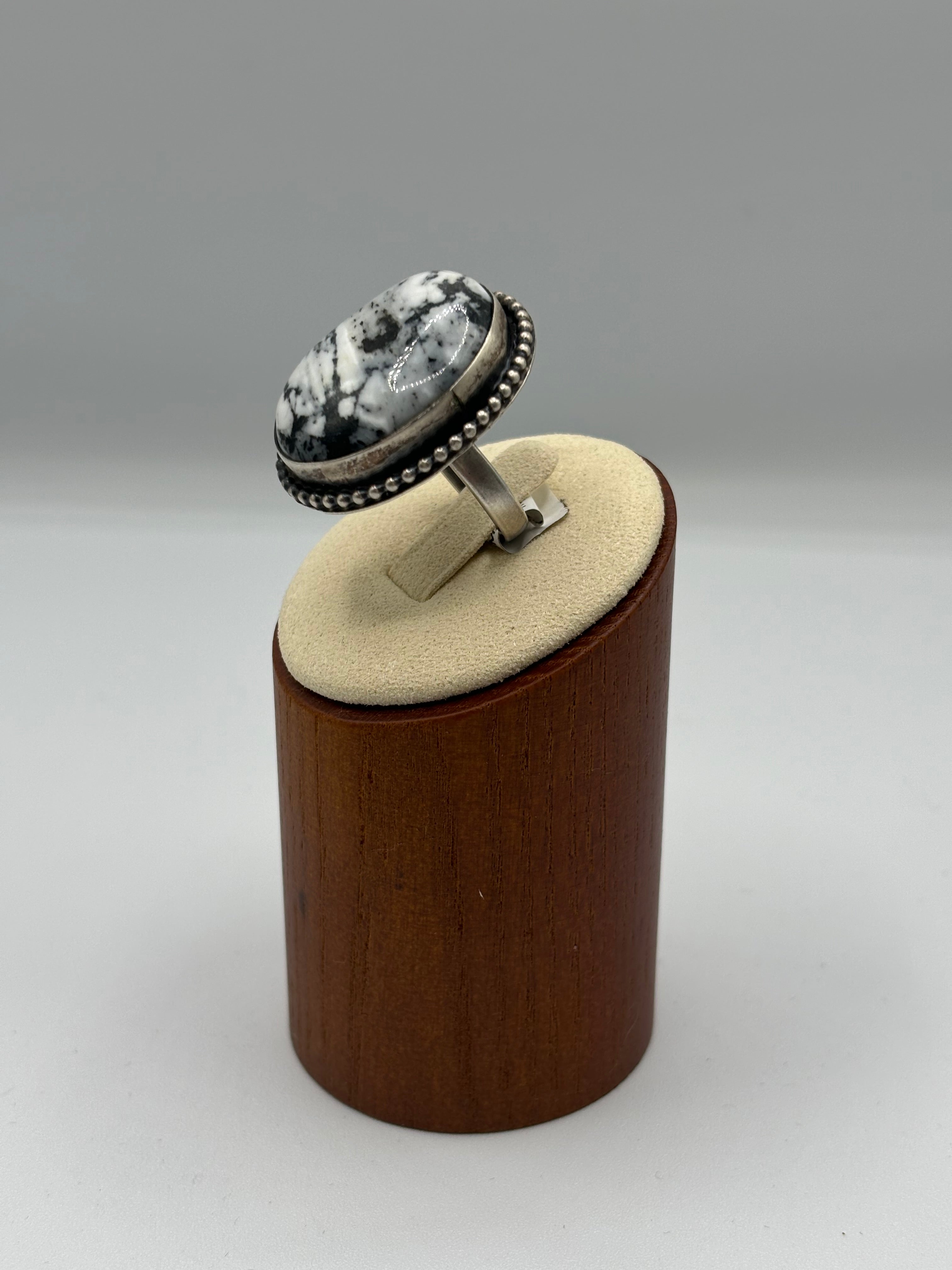 The Marta White Buffalo Ring