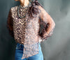 The Baxter Leopard Print Bow Blouse