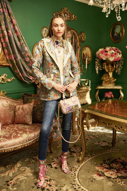 The Renaissance Silk Jacquard Blazer