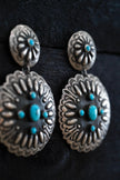 The Radia Double Concho Dangles