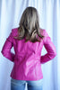The Lettie Faux Leather Blazer