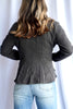 The Colonel Jacket in Vintage Charcoal