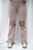 The Miller High Rise Distressed Pant