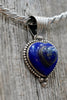 The Forget Me Not Pendant | Blue Lapis & Denim Lapis |
