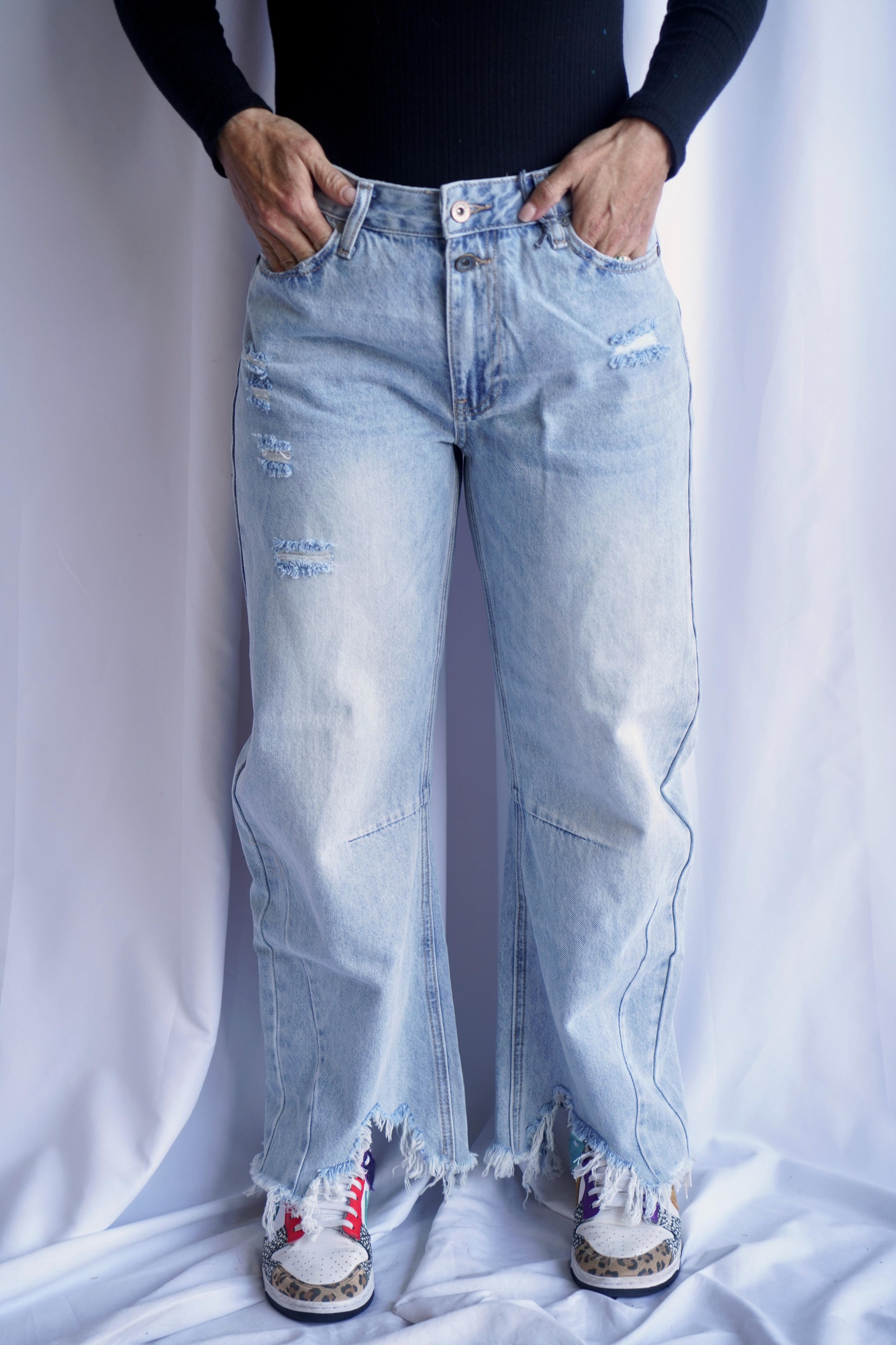 The Betty Barrel Jeans