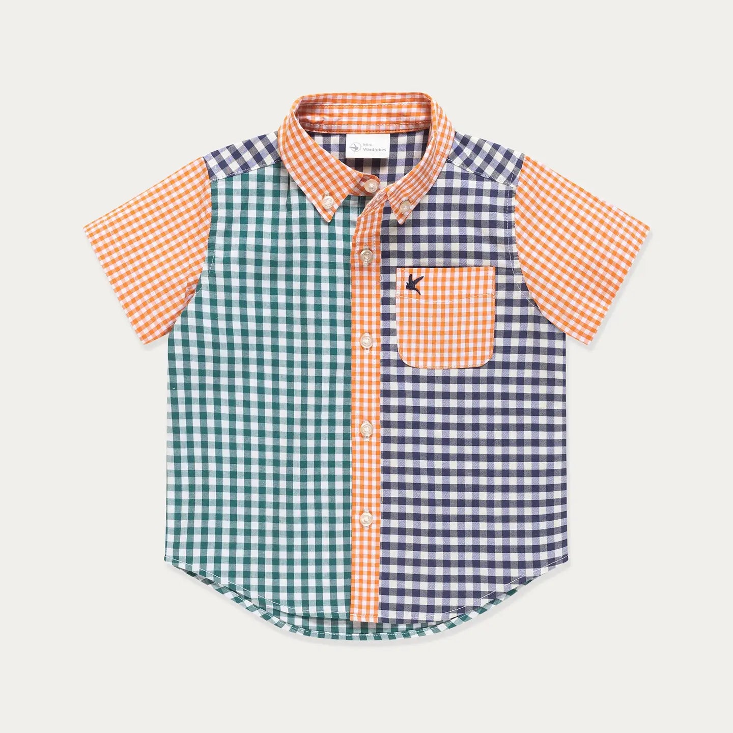 Knox + Co Gingham Button Down