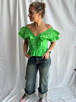 The Archerd Double Ruffle Top
