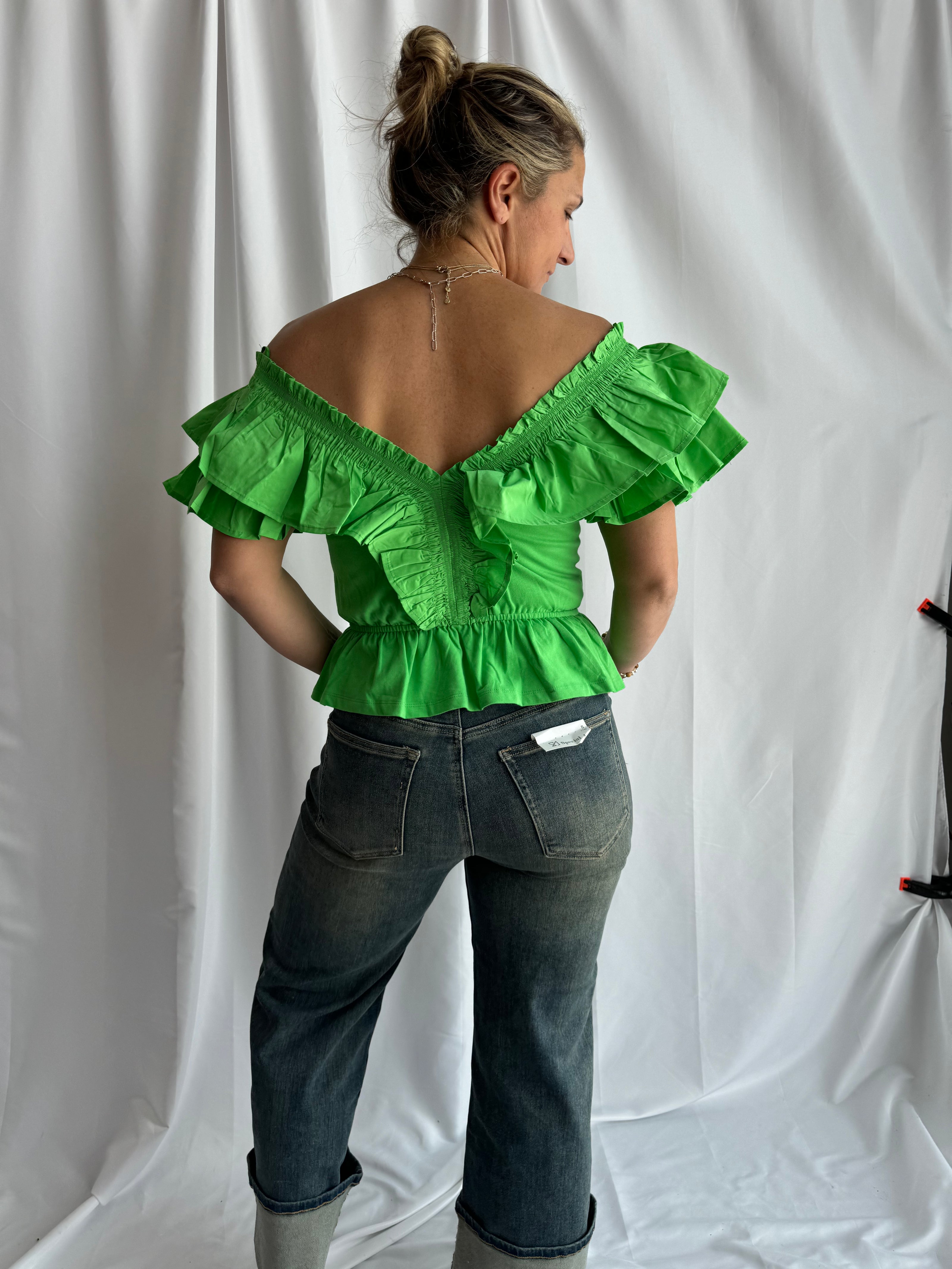The Archerd Double Ruffle Top