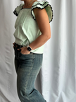 The Felicity Flutter Sleeve Blouse