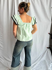 The Felicity Flutter Sleeve Blouse