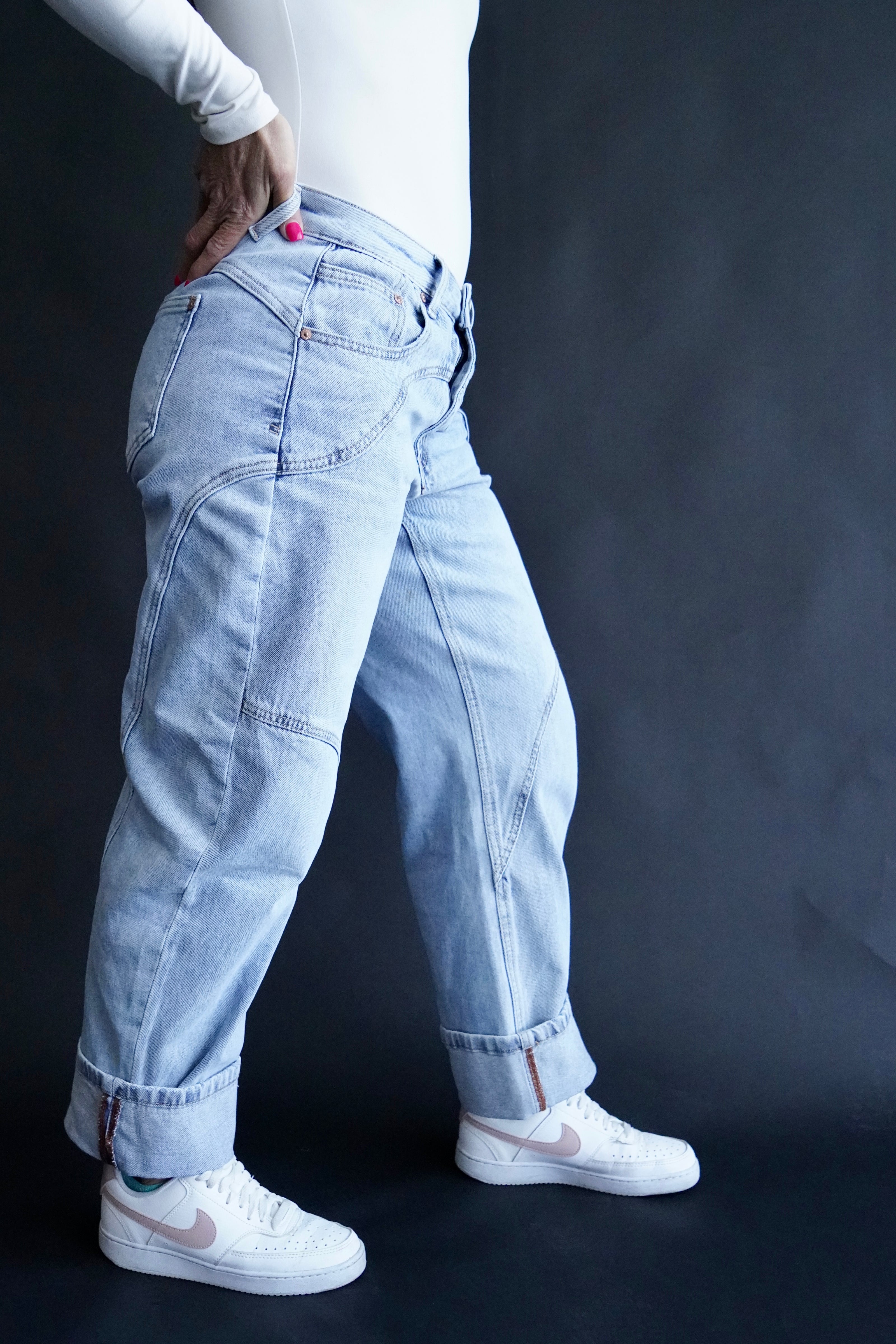 The Carl Dean Horseshoe Barrel Jeans