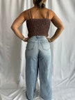 The Clare Smocked Layering Tank