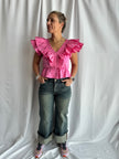 The Archerd Double Ruffle Top
