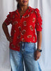 The Behren Puff Sleeve Button Down