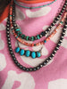 The Ella Spiny & Turquoise Necklace