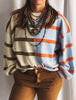 The Devlin Colorblock Stripe Sweater