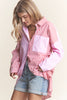 The Noemia Oversized Tunic Striped Button Down