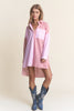 The Noemia Oversized Tunic Striped Button Down