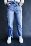 The Oakley Pintuck Barrel Jeans