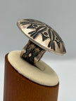 The Millicent Queen Concho Stamped Ring