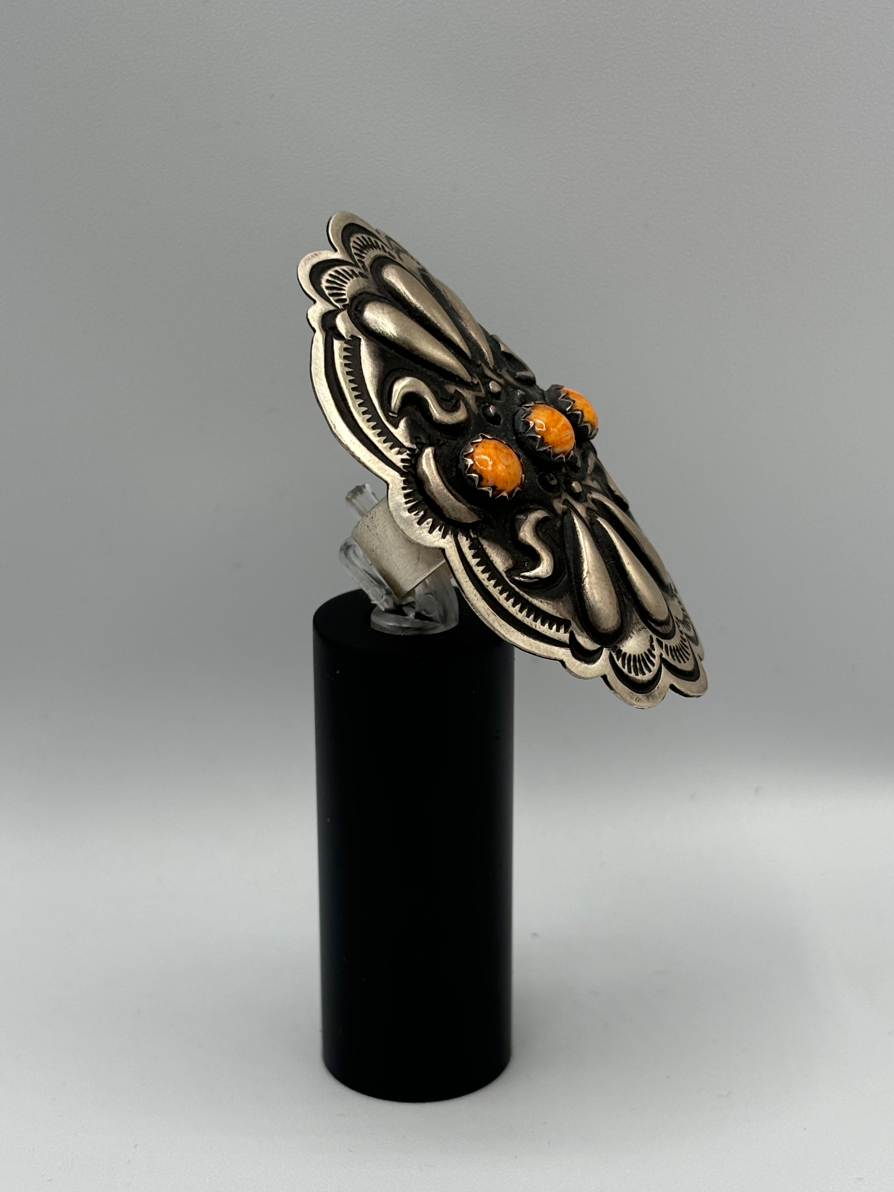 The Nightingale Spiny Shield Ring