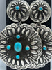 The Radia Double Concho Dangles