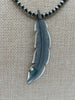 The Buckskin	Feather Pendant w/ Birdseye