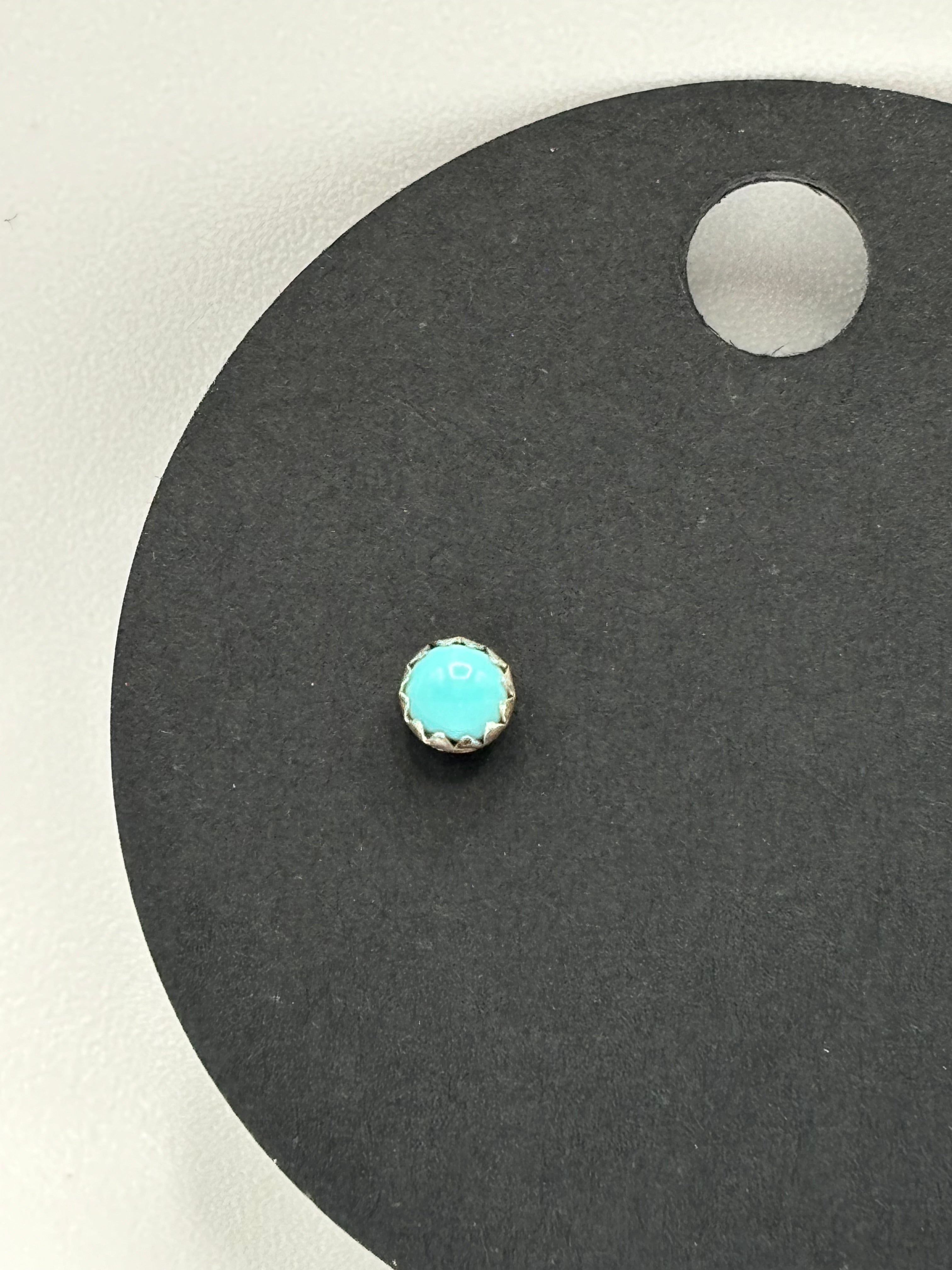 The Yellowtail Turquoise Studs