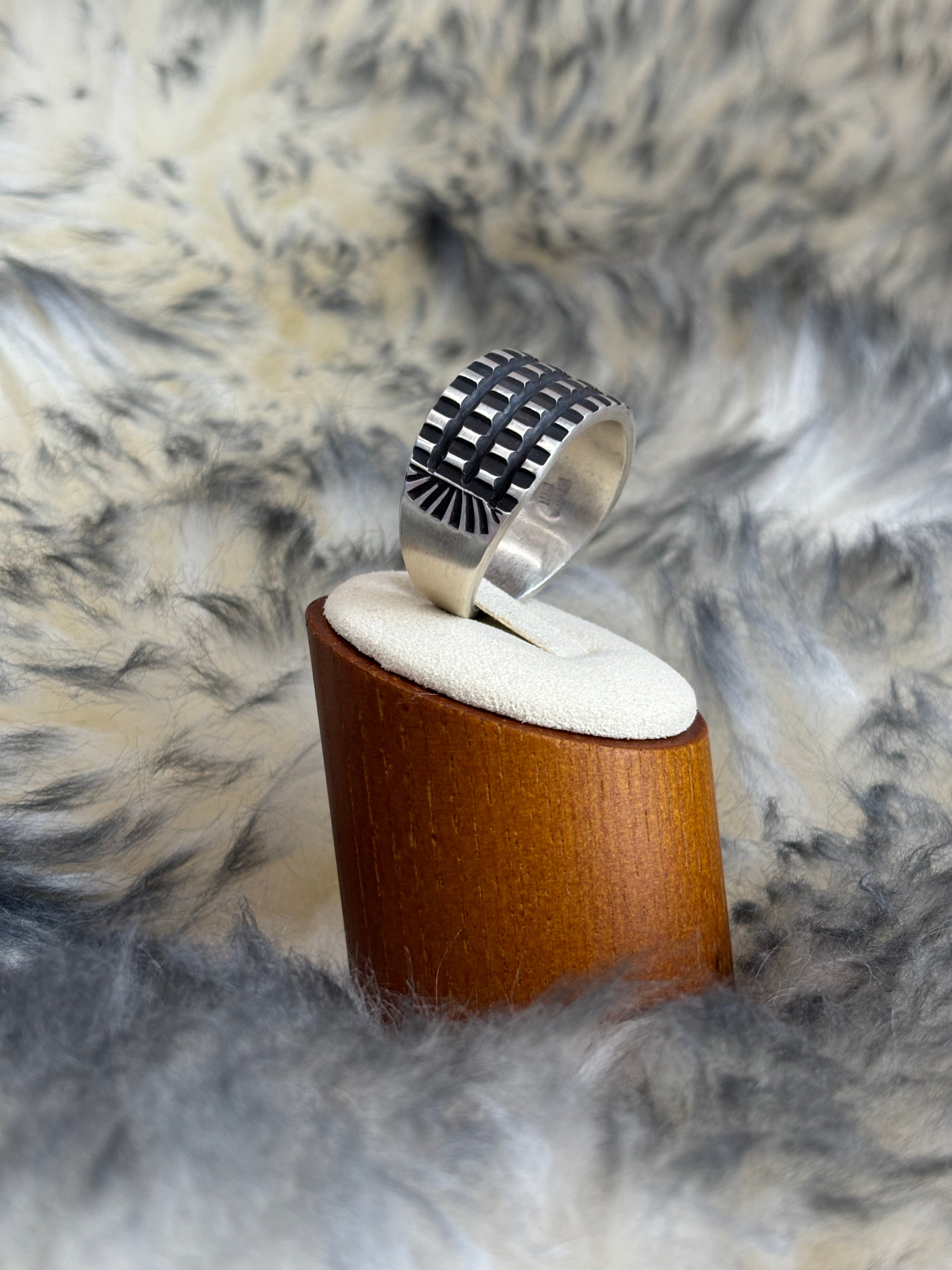 The King Fisher Silver Ring