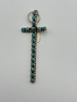 The Morning Glory Narrow Cross Pendant