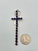 The Morning Glory Narrow Cross Pendant