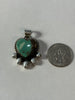 The Nasturtium Heart and Pearl Pendant