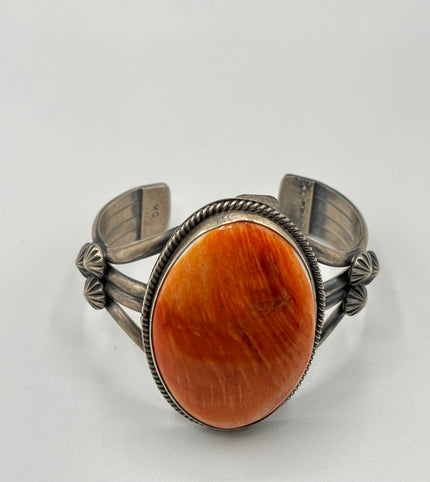 The Sarapion Oversize Orange Spiny Cuff