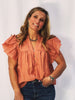 The Mack V-Neck Flutter Sleeve