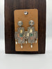 The Nadine Cross Concho Earring | Sage Green Kingman |